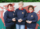 Team photograph of Panteg Petals