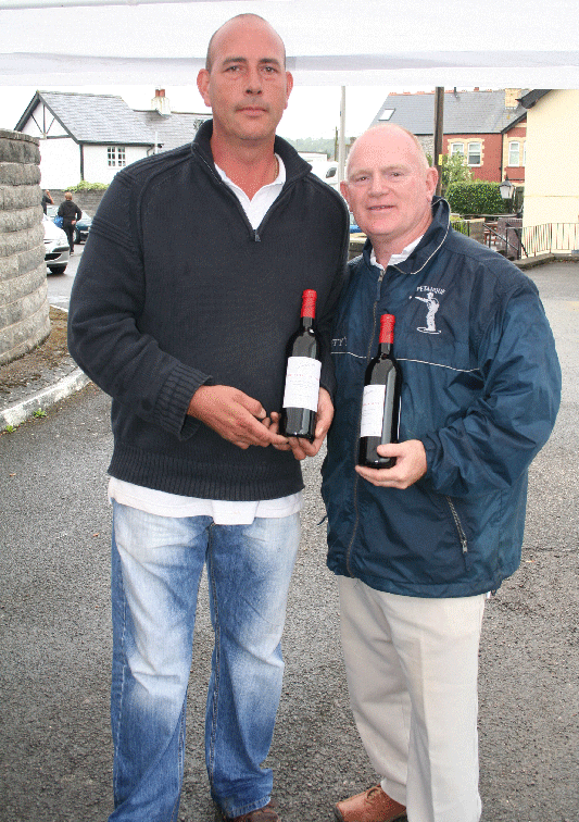 Runners-up Ian Bailey & Peter Westall