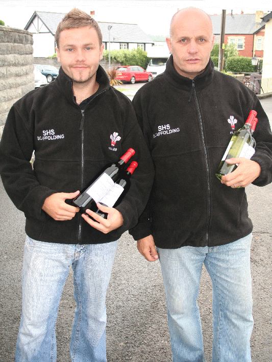 National Doubles Champions Neil Dobbins & Phil Bradshaw.