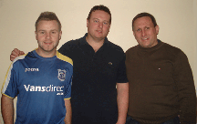 Wales 2 - Neal Dobbins, Paul Bond  & Matthew Franks