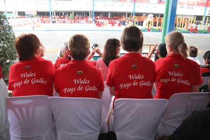Welsh ladies Team at the World Championships