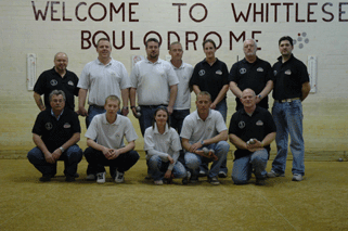Members of the Monkstone Inn and the Plough & Chequers in the final