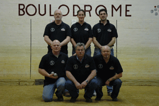 Members of the Monkstone Inn Petanque Club