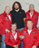 The Welsh Team with Adam Jones
